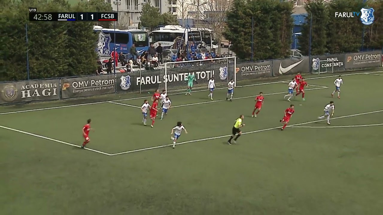 Liga Elitelor U19, Etapa 8 Play-OFF, 2021/2022: Farul U19 - FCSB U19 1-1 (10 aprilie 2022)