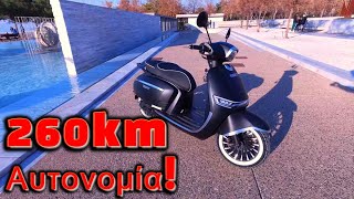 Το Ηλεκτρικό scooter Με Τη Μεγαλύτερη Αυτονομία! Tinbot F8 Test Ride/Review!