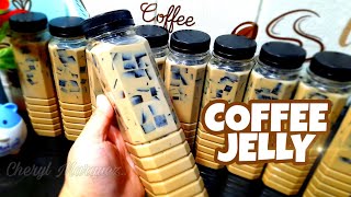 CREAMY KOPIKO BROWN COFFEE JELLY IN A BOTTLE. NEGOSYO IDEA w/ COSTING! Simpleng Lutong Bahay w/ Me!