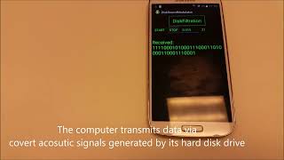 DiskFiltration: Data Exfiltration from Air-Gapped Computers