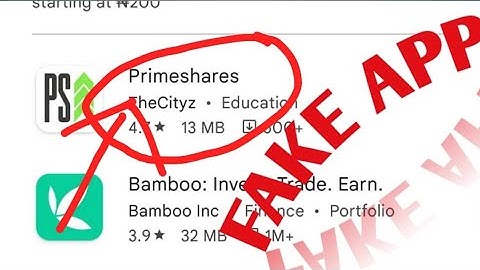 What Is PrimeShares📌📌 💯Primeshares App Is A Very Big Scam