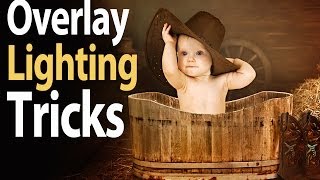 Photoshop Overlay Tutorial - Adding Textures And Lighting Effects To Images