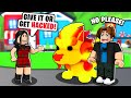 This SCAMMER Threatened To HACK ME FOR MY NEON GUARDIAN LION! (Roblox Adopt Me)