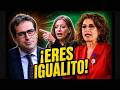 ¡El mayordomo de Sánchez humillado por ser IGUALITO que la VERDULERA CHIQUI MONTERO!