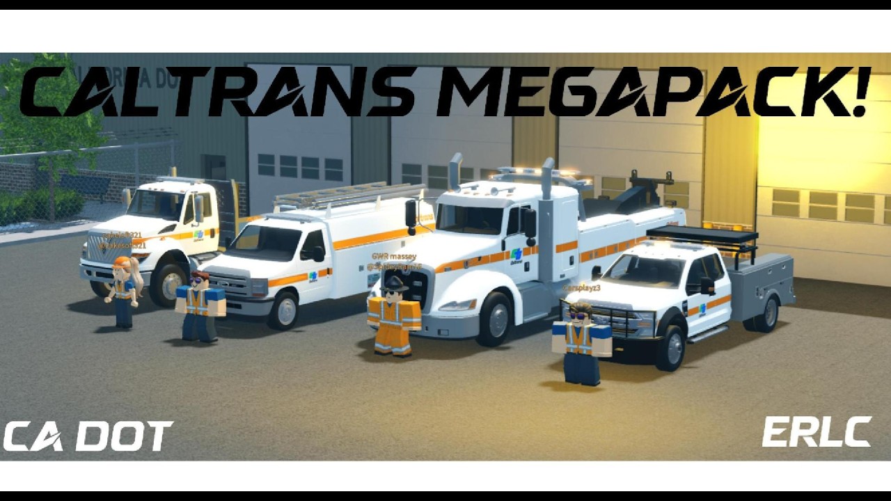 Caltrans Megapack in ERLC (For New Dot Update) - YouTube
