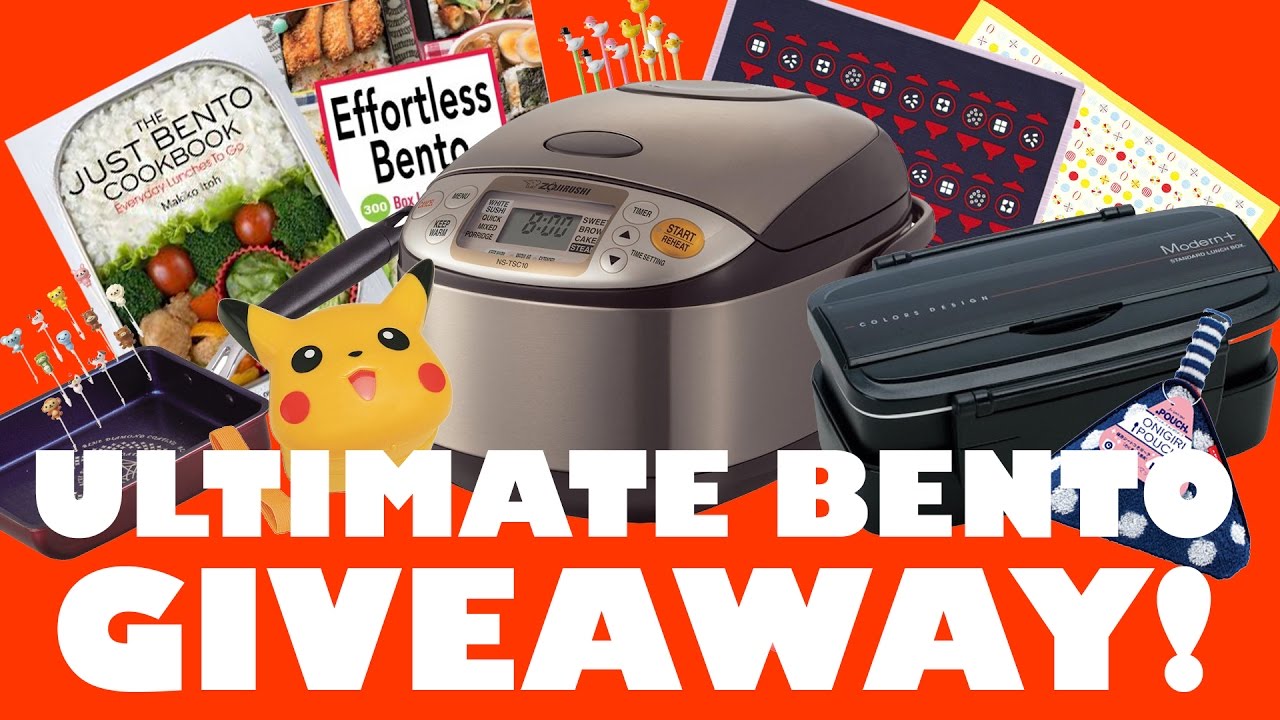 The Ultimate Bento Giveaway! Celebrating 5,000 Subscribers | Basic Tokyo