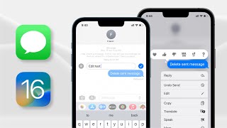 How To Undo Send Messages on iMessage iOS 16 On iPhone