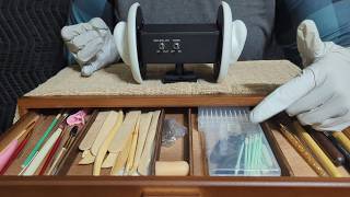 ASMR - Ear Cleaning Lesson Roleplay - Gloves, Picking, Soft Spoken Lecturing screenshot 2
