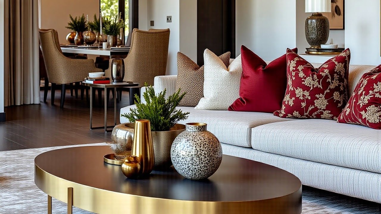 Luxury Living Room Ideas 2026 Stylish Sofa Setup & Modern Interior ...