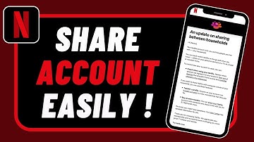How to Share Netflix Account With Friends - Netflix Tutorial !