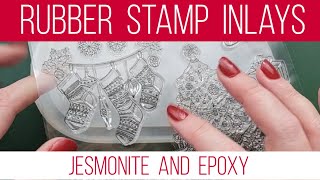 GAME CHANGER *Using Rubber Stamps* in Jesmonite