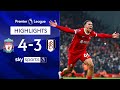 MAYHEM as Reds score late winner in SEVEN-GOAL THRILLER! 🤯 | Liverpool 4-3 Fulham | EPL Highlights image