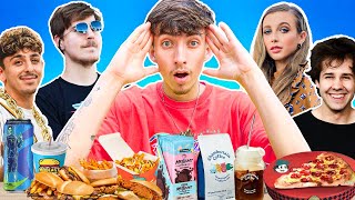 Rating YOUTUBER'S Products! (Mr Beast, FaZe Rug, David Dobrik & MORE)