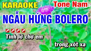 Karaoke Ngẫu Hứng Bolero Nhạc Sống Tone Nam Chuẩn Hoài Phong Organ