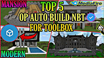 TOP 5 Best *OP* Auto Build NBT Editor Mods 1.17+ | Toolbox For MCPE Auto Build NBT 2021