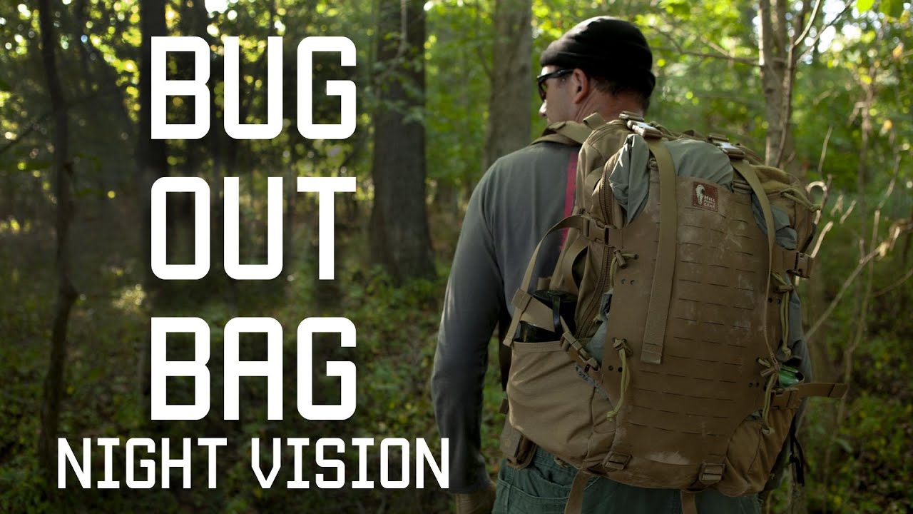 Go-Bag with Ballistic Panel and 60 Bug-Out Essentials - My Patriot