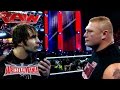 The Road to WrestleMania: Brock Lesnar vs. Dean Ambrose in a No Holds Barred Street Fight