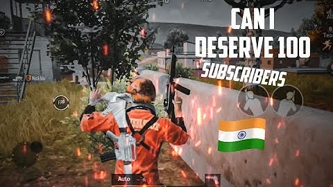 MOOD-24kGoldn//ONEPLUS 6T 60FPS PUBG MONTAGE//KHALIQ x GAMING//CAN I DESERVE 100 SUBSCRIBERS?//