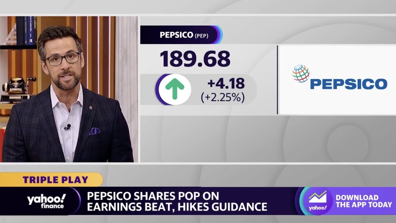 PepsiCo stock pops, hitting 52-week high on earnings beat