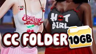 Sims 4 BADDIE CC HAUL 😍 Female Male Alpha CC Folder Hairs, Shoes, Accessories, Clothing cc pack