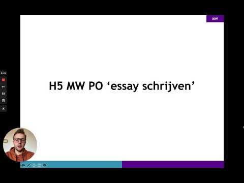 Video: Uit hoeveel alinea's bestaat uw GK-essay?