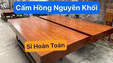 chiếu Ngựa Nguyên Khối gỗ cẩm hồng