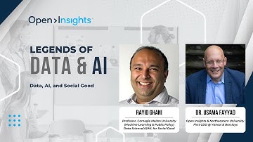 Legends of Data & AI: Data, AI, and Social Good