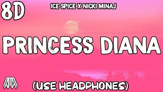 Ice Spice & Nicki Minaj - Princess Diana ( 8D  ) - Use Headphones 🎧 Resimi