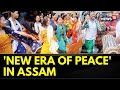 Assam news  thousands of people in bodoland celebrates three years of peace after bodo accord