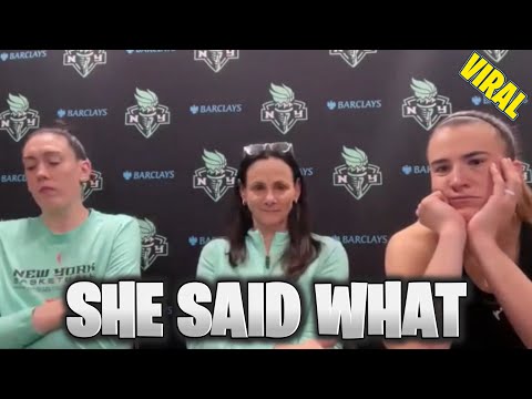 Breaking:Sabrina Ionescu & Breanna Stewart Is Going VIRAL For Saying THIS About Caitlin Clark Fever!