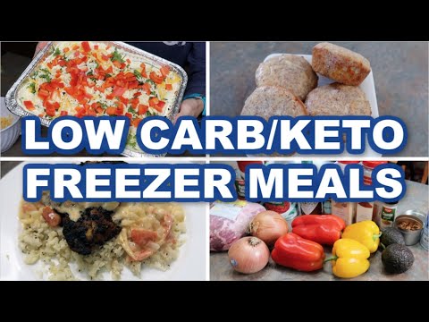 LOW CARB FREEZER MEALS | KETO RECIPES | FRUGAL FIT MOM AND JEN CHAPIN!