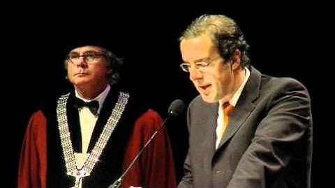 Presentation of the Edmond Hustinx prize for science - Opening academic year 2011/12