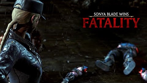 MORTAL KOMBAT X · Sonya Blade "Target Marked" Fatality [HD] 60fps | MKX