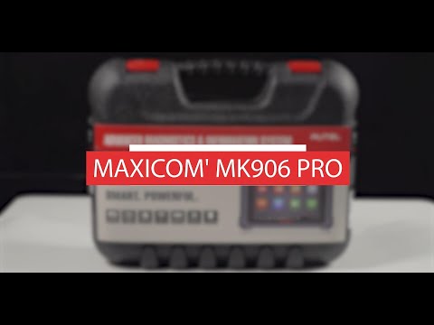 Unboxing Autel MaxiCOM MK906 Pro Diagnostic Scanner