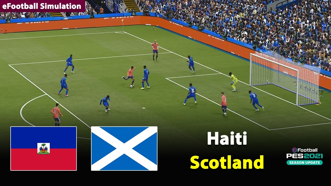 🔴Haiti vs Scotland | FIFA World Cup 2026 | eFootball PES21 Simulation