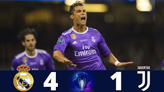 Real Madrid 4 x 1 Juventus ■ UCL Final -2017 | Extended Highlight & Goals