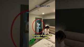 Hotel Maid under pressure caught on hidden cam