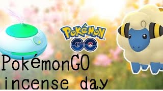 ポケモンgoお香の日 Incense Day Youtube