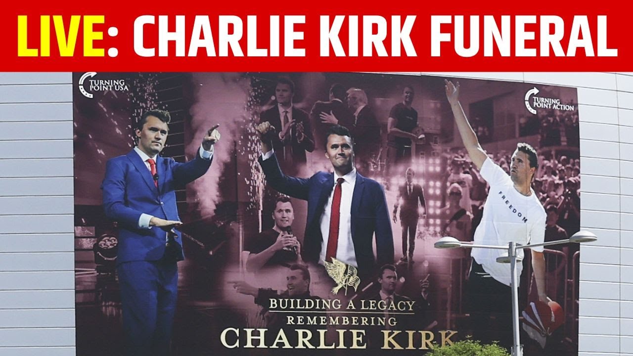 Charlie Kirk Funeral LIVE: Charlie Kirk Funeral Memorial Service in