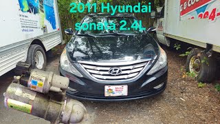 Hyundai sonata starter removal.