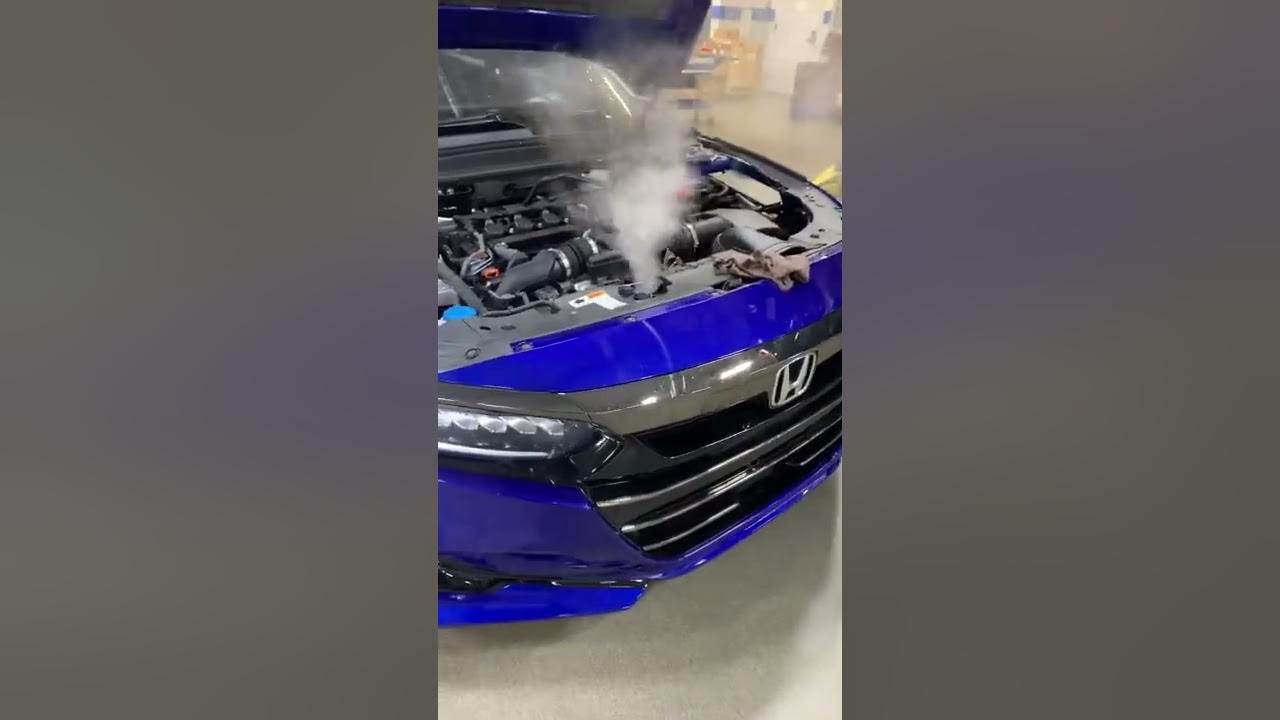 2021 Honda Accord 1.5t blown head gasket. - YouTube
