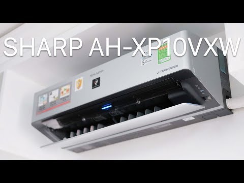 Máy lạnh Sharp Sharp AH-XP10VXW: kết nối Wi-Fi, làm mát nhanh và rộng