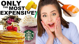 Only Eating The Most Expensive Items For 24 Hours !! (plus a little extra footage) by Jazzy Vlogs 65,271 views 10 months ago 19 minutes