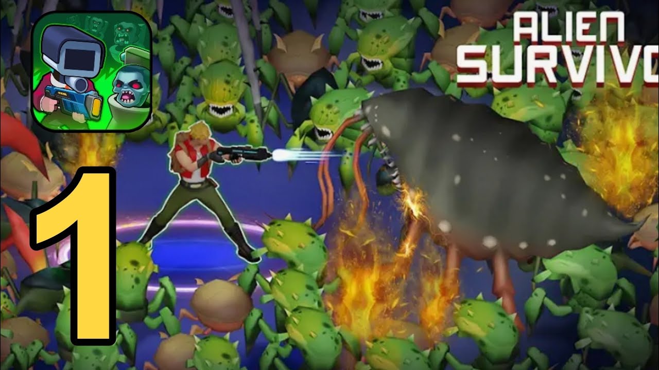Alien Survivor - Gameplay Walkthrough Part 1 All Levels ( Android,iOS ...