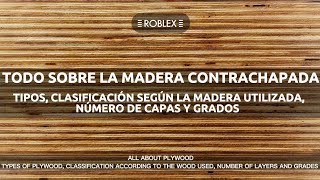 TODO SOBRE EL CONTRACHAPADO, MULTILAMINADO, TRIPLAY O MADERA TERCIADA. APRENDE A ELEGIR EL CORRECTO