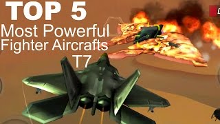 Gunship Battle - Top 5 Most Powerful Fighter Aircraft - T7 screenshot 3