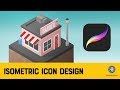 Isometric Drawing in Procreate Tutorial