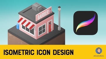 Isometric Drawing in Procreate Tutorial
