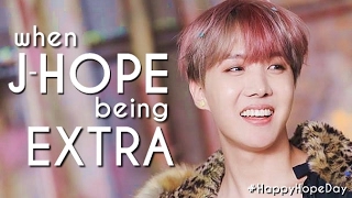 When J-HOPE being EXTRA #HappyHopeDay