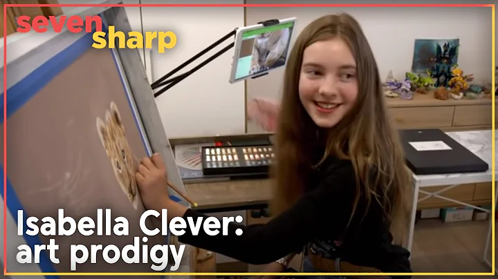 Twelve-year-old girl producing art so realistic people question if she really did it | Seven Sharp - DayDayNews